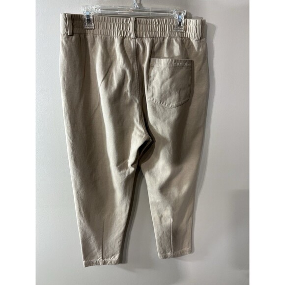 YoungLA Pants Mens Brown Beige Drawstring Joggers Sweatpants 34L - Picture 2 of 12